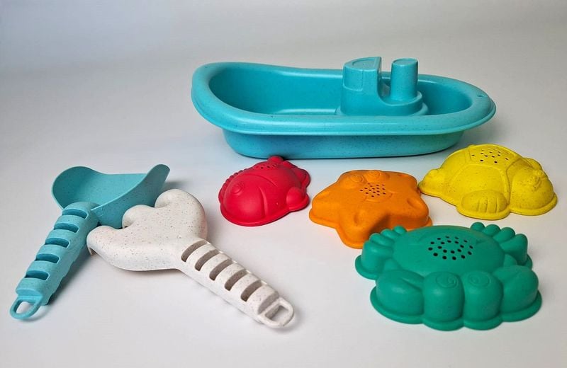 zabawki do piaskownicy Statek Max - niebieski zdjęcie 2