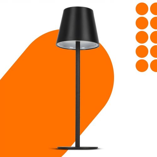 Lampka Na Biurko Biurkowa LED Dotyk Akumulatorowa Ściemniacz 3 Barwy na Arena.pl