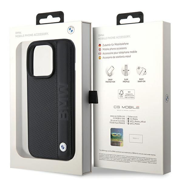 Etui BMW do iPhone 15 Pro 6.1"", Czarny zdjęcie 8