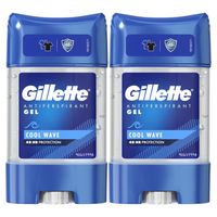 Gillette Cool Wave antyperspirant w żelu 2 x 70 ml