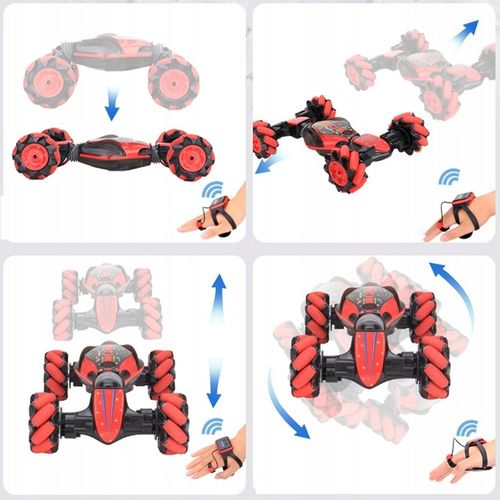 SAMOCHÓD STEROWANY GESTAMI RĘKĄ 4x4 +PILOT RC DRIFT+25km/h+duża bateria na Arena.pl