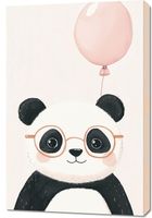 Obraz 60x90cm Wzory dla Dzieci, Dziewczynki i Chłopca - Panda