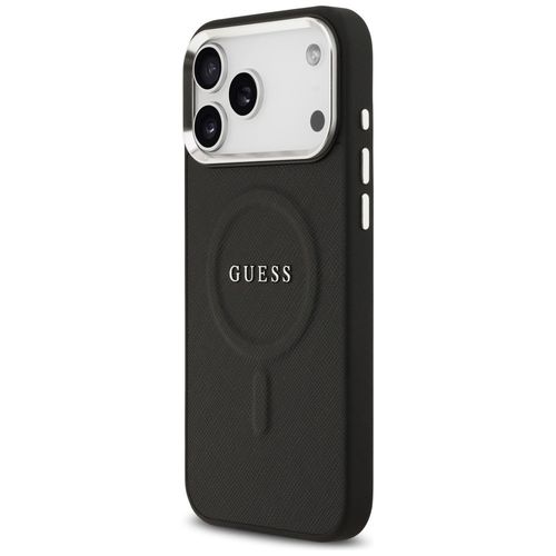 Etui Guess Classic Logo MagSafe do iPhone 17 Pro Max czarny na Arena.pl