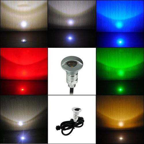 Oświetlenie gruntowe LED SUBOSI, 0,6 W, Ø26 mm, IP65, RGB, 20pcs na Arena.pl