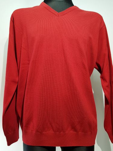 Sweter męski w serek - szpic na Arena.pl