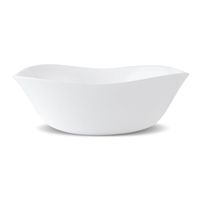 2 x Salaterka miska 24cm Bormioli Parma kwadrat biała