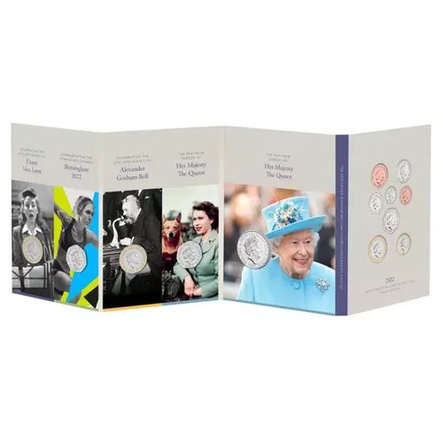 Zestaw 13 monet Wielka Brytania 2022 na Arena.pl