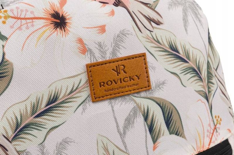 wzorzysty, miejski plecak damski - rovicky zdjęcie 6