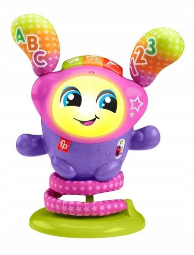 FISHER PRICE INTERAKTYWNA TANECZNA DJ-ka zabawka edukacyjna +9m HRD21 na Arena.pl