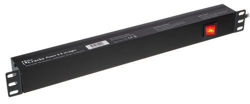 Listwa Zasilająca the t.racks Power 8 S RACK 1U 8 gniazd z tyłu 2m włącznik na Arena.pl