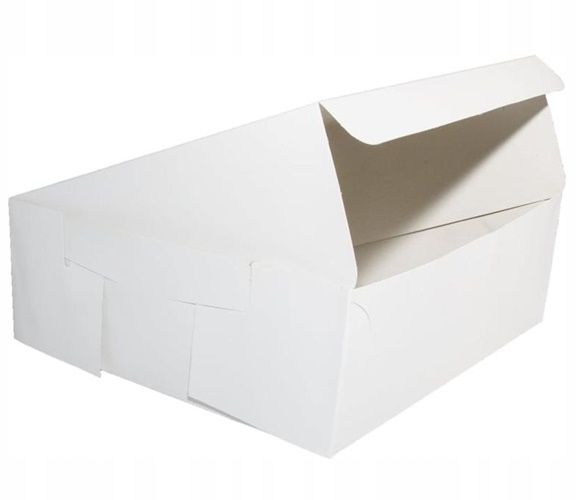 OPAKOWANIE KARTON PUDEŁKO NA TORT 28x28x12cm zdjęcie 1