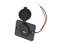 LXG533 Ładowarka USB-C + USB-A gniazdo montażowe do samochodu jachtu kamper