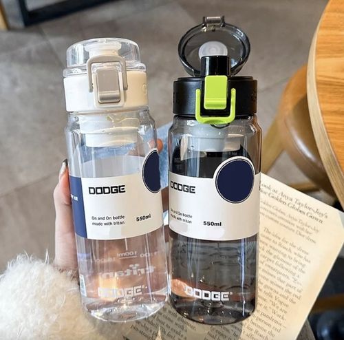 BUTELKA NA WODĘ BIDON 550 ML Z MIARKĄ NA NAPOJE BPA FREE DO SZKOŁY TRITAN na Arena.pl