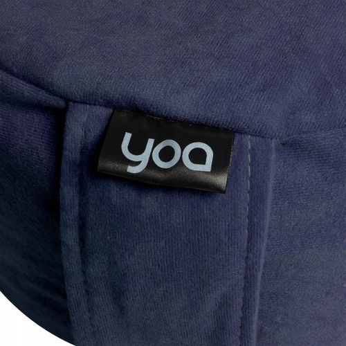 Bolster wałek do jogi Yoa - Granatowy na Arena.pl