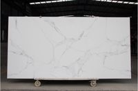 Płyty z Białego Marmuru 280x120 półmat SLAB gat.II