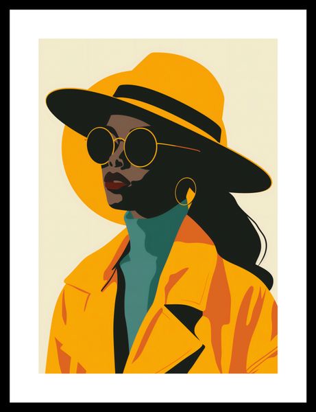 Plakat 25x35cm Żółta Stylowość zdjęcie 3