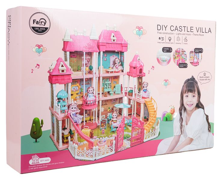 Mega Domek Dla Lalek + Akcesoria zdjęcie 1