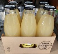 Bracia Sadownicy Tłoczone Jabłko słodkie odmiany 750ml - karton