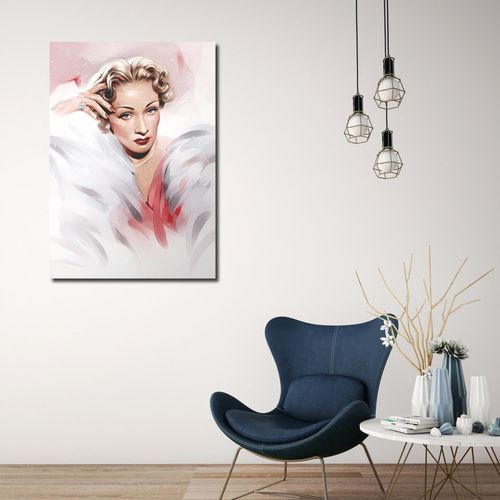 Obraz na płótnie - Canvas, Marlene Dietrich 70x100 na Arena.pl