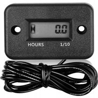 LICZNIK MOTOGODZIN CZASU PRACY SILNIKA MOTOCYKL OBROTOMIERZ KOSIARKA MOTOR