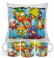 ZESTAW DLA DZIECKA SUPER ZINGS KUBEK+PODUSZKA+IMIĘ