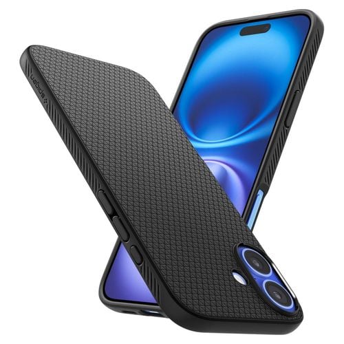 etui case na iphone 16 liquid air - czarne na Arena.pl