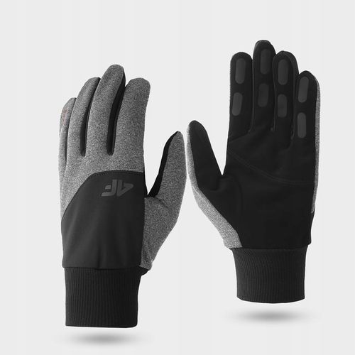 RĘKAWICZKI ZIMOWE 4F UNISEKS PIĘCIOPALCZASTE DOTYKOWE SPORTOWE AW24U140 na Arena.pl