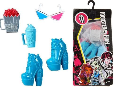 Monster High dodatki dla lalki popcorn na Arena.pl
