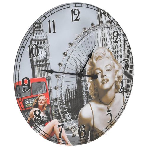 Zegar ścienny vintage 60 cm na Arena.pl