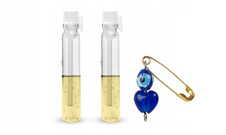 NASZYNIK SREBRNY ŁAŃCUSZEK Z CZERWONYM GRANATEM zdjęcie 2