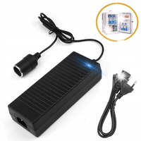 Adapter zasilania 230V na 12V przejściówka na gniazdo zapalniczki 120W