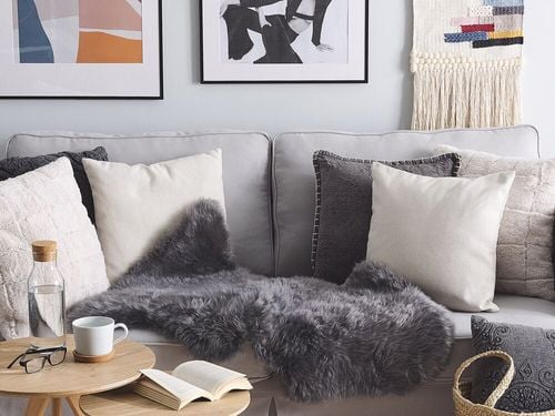 Skóra owcza ciemnoszara ULURU na Arena.pl