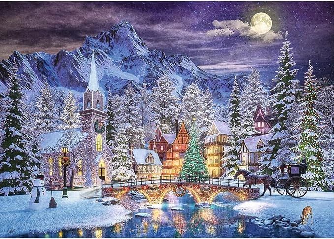 Puzzle 1000 Świąteczna Atmosfera 10629 zdjęcie 2