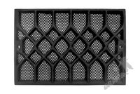 KRATKA WENTYLACYJNA NR 11A Z SIATKĄ PROSTOKĄTNA MAŁA ŻELIWNA KOMINKOWA ZEWNĘTRZNA WEWNĘTRZNA SIATKA KRATA RUSZT