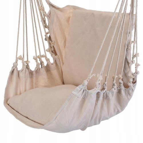 Hamak brazylijski beżowy z poduszką na Arena.pl