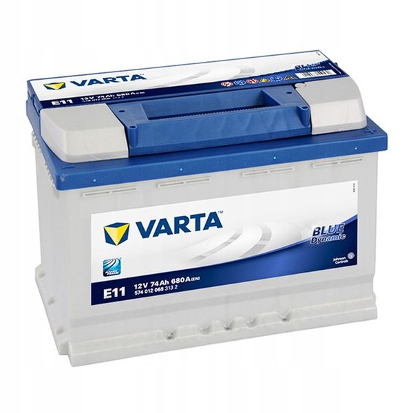 AKUMULATOR SAMOCHODOWY VARTA BLUE DYNAMIC 12V 74AH 680A E11 zdjęcie 2
