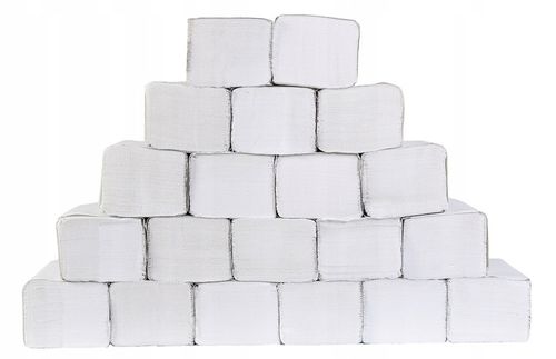 Ręcznik Papierowy ZZ Bio BIAŁY 25g GRUBY CELULOZA 1w 21X23 4000SZT na Arena.pl