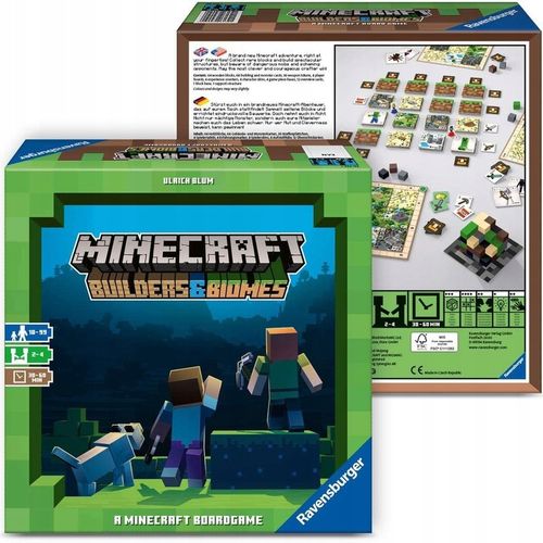 Gra planszowa Ravensburger Minecraft Builders&Biomes na Arena.pl