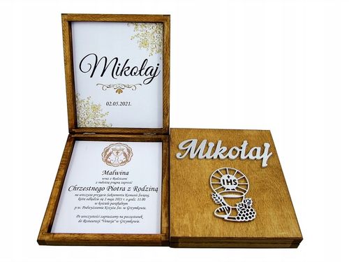 Zaproszenie Na Komunię Komunijne Dla Chrzestnych na Arena.pl