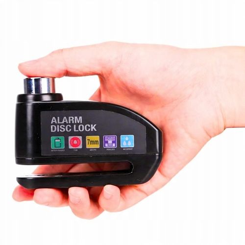 ALARM ZAPIĘCIE NA TARCZĘ HAMULCOWĄ ROWER MOTOR BLOKADA ROWEROWA 110d ABS na Arena.pl