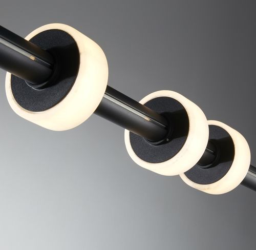 Lampa wisząca RINGO LED czarna 150 cm na Arena.pl