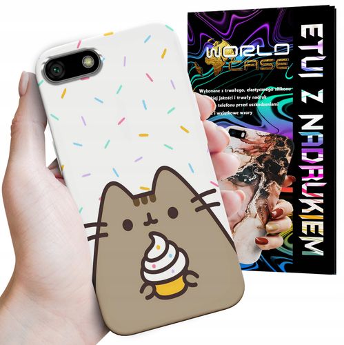 ETUI CASE DO HUAWEI Y5 2018 - SŁODKI KOTEK KOT OBUDOWA PLECKI na Arena.pl