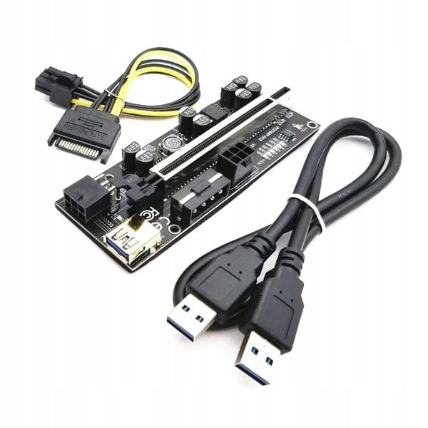 Riser 010S PLUS Najnowszy model! USB 3.0 PCI-E zdjęcie 2