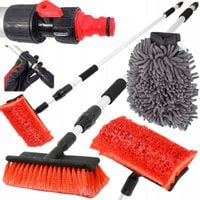 SZCZOTKA TELESKOPOWA MYCIA AUTA BUSA PANELI FOTOWOLTAICZNYCH + RĘKAWICA