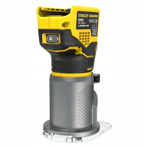 STANLEY AKUMULATOROWA FREZARKA KRAWĘDZIOWA BEZSZCZOTKOWA 18V 8mm SFMCW400B zdjęcie 15
