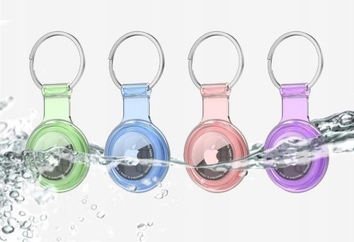 4x ETUI CASE NA LOKALIZATOR APPLE AIRTAG BRELOK + 4x FOLIA HYDROŻELOWA na Arena.pl