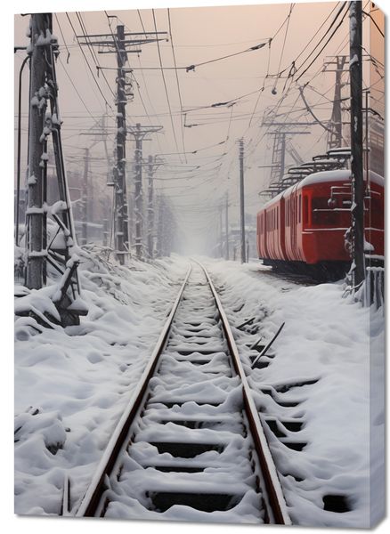 Obraz 70x100cm Podróż po Torach zdjęcie 1