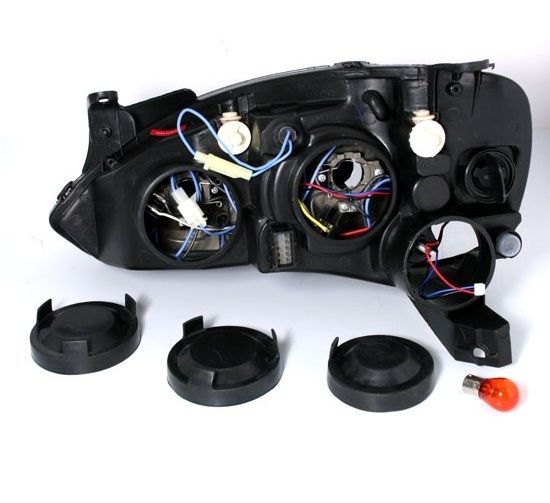 Lampy Reflektory OPEL CORSA C 00-06 RINGI FK zdjęcie 2