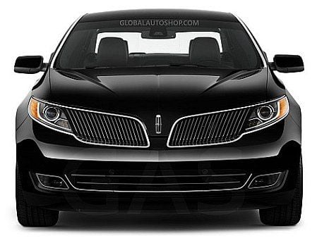 Lincoln MKS - Chromowane Listwy Grill Chrom Atrapy Zderzaka Tuning zdjęcie 4