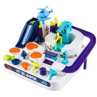 DLA DZIECI ZESTAW EDUKACYJNY TOR PRZESZKÓD DLA SAMOCHODÓW